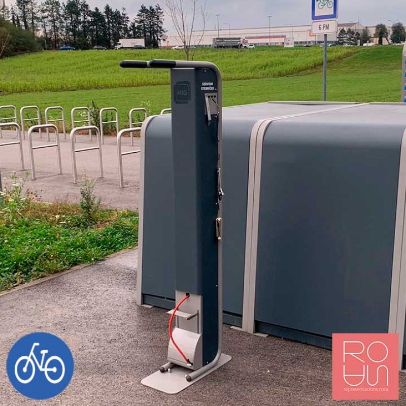 Estació de reparació de bicicletes